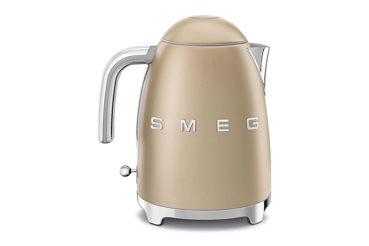 Smeg 1.7L 50's Style Electric Kettle | KLF03CHMUK | Champagne