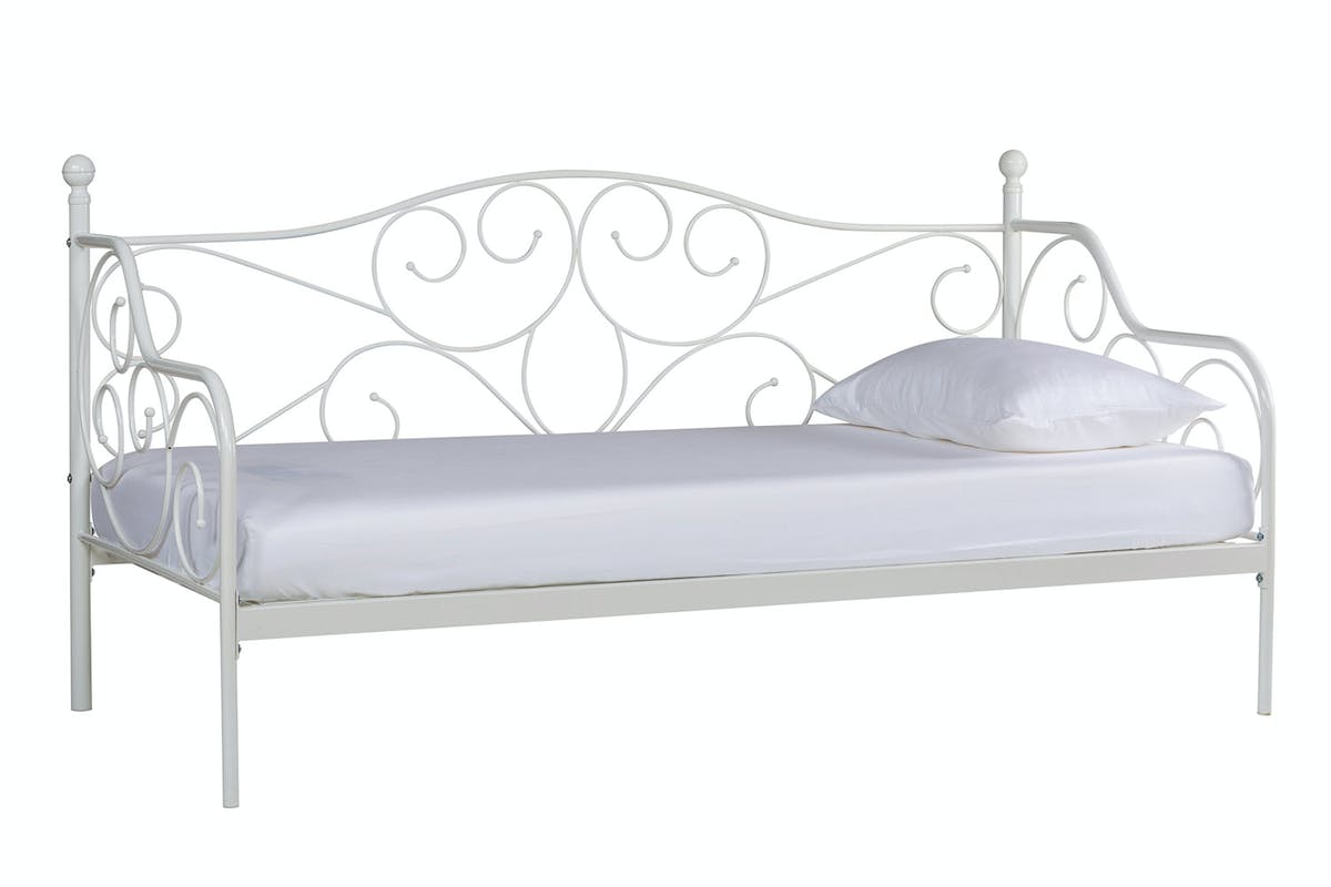 Kathrine Day Bed | Single | 3ft | White