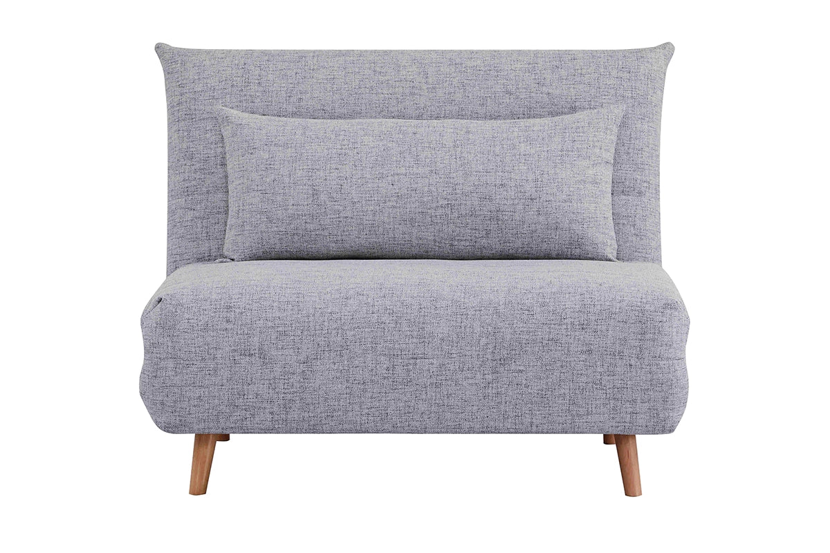 Ava 1 Seater Sofa Bed | Fabric | Grey