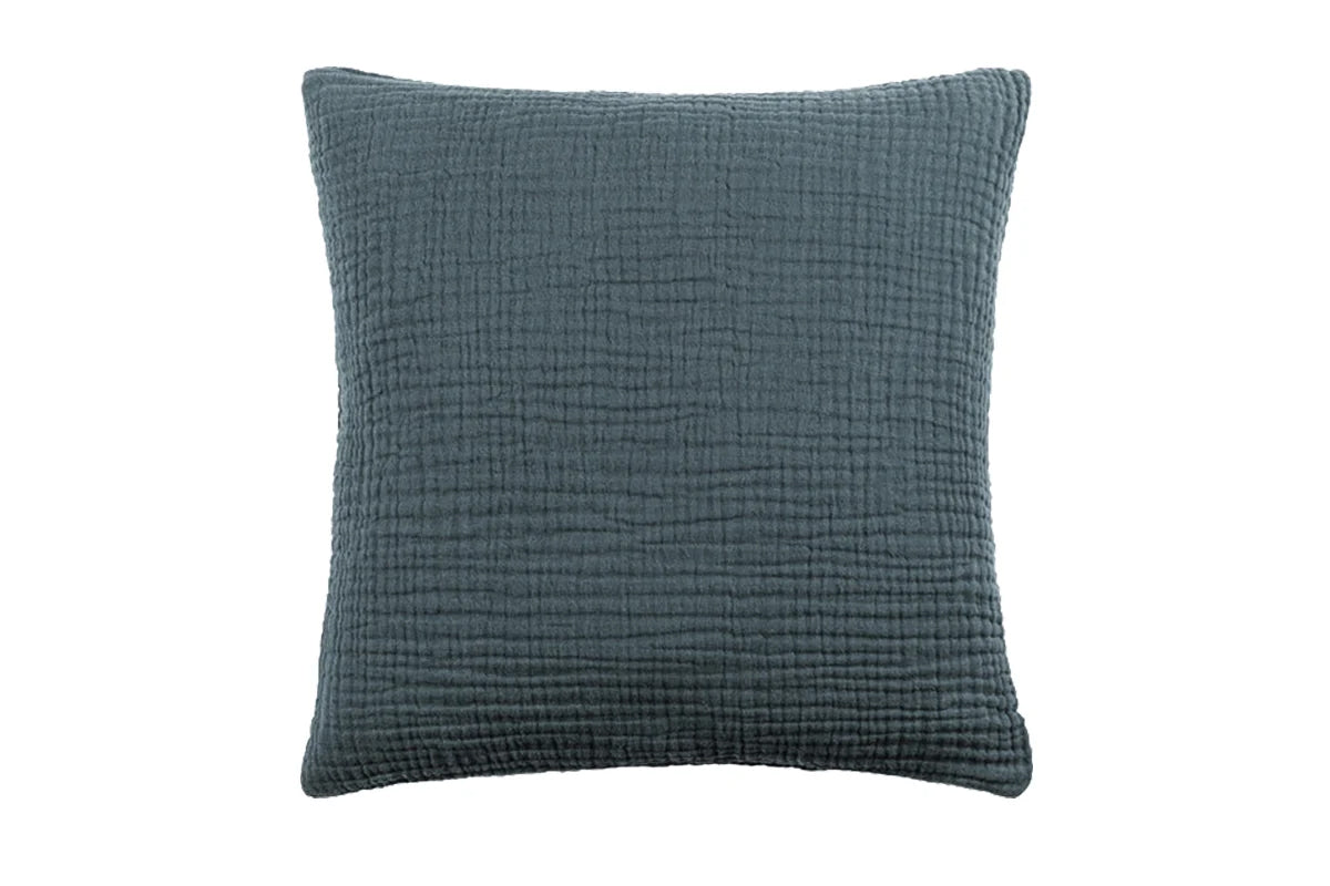 Yard | Lark Muslin Cotton Cushion | Dusk | 50 x 50 cm