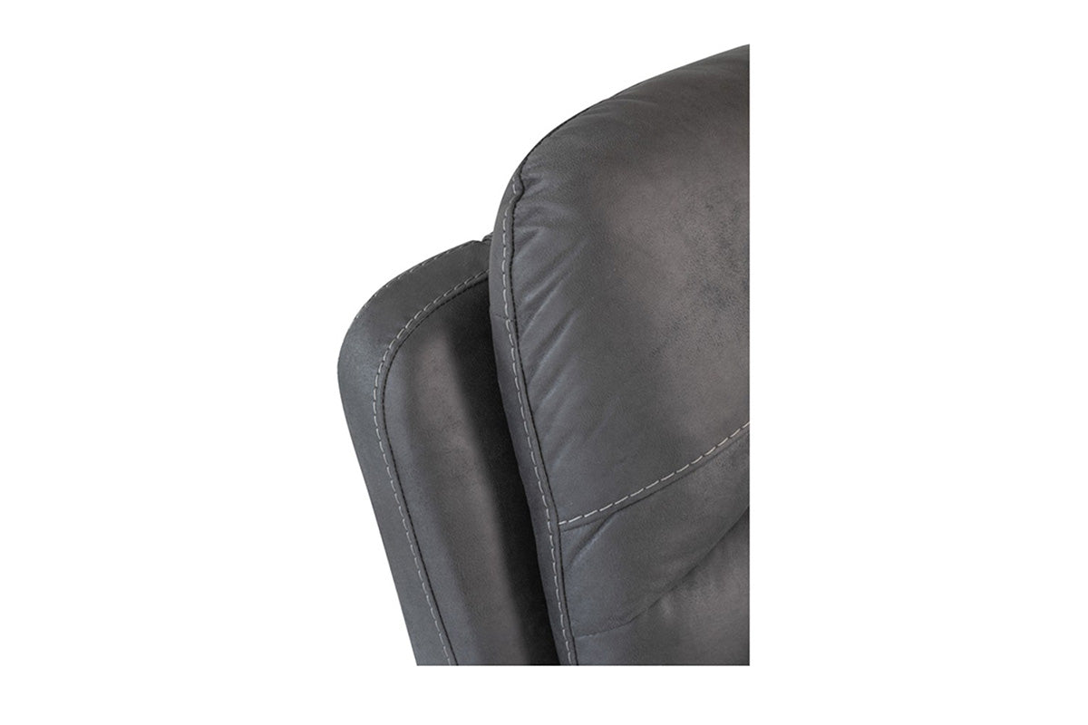 Latie Armchair | Tilt and Lift | Power Recliner | Fabric | Charcoal