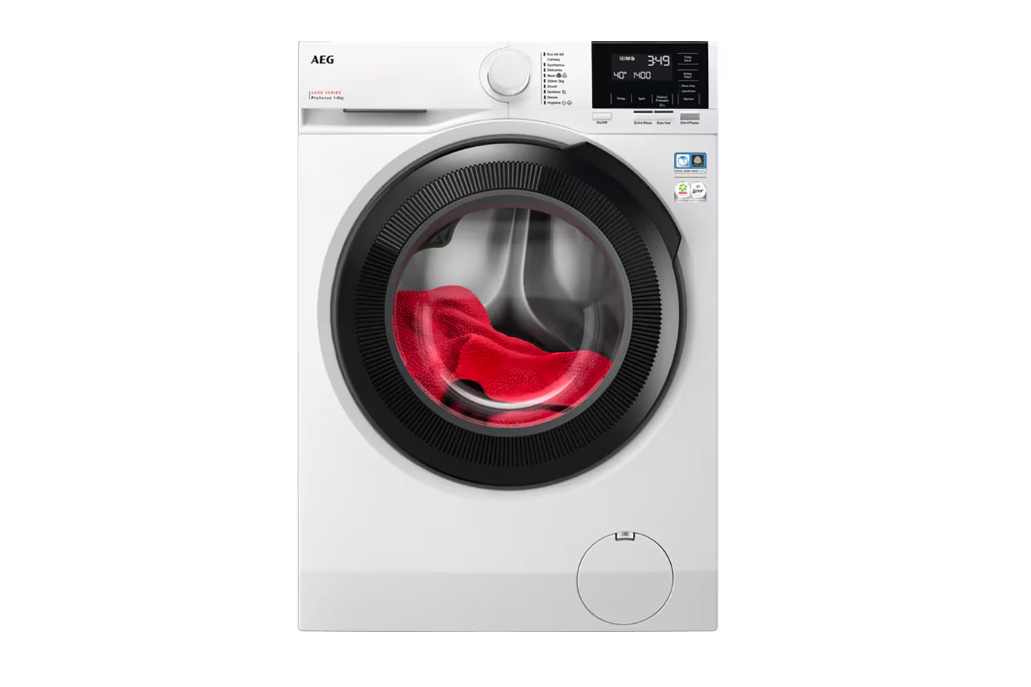 AEG 6000 ProSense 8kg Freestanding Washing Machine | LFR61844B