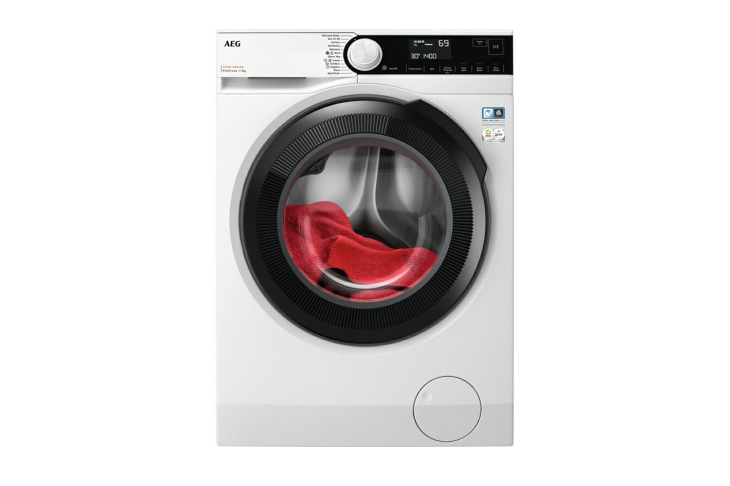 AEG 7000 Prostream 9kg Freestanding Washing Machine | LFSR73944B