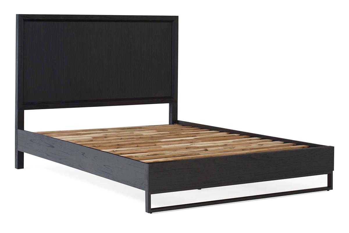 Teca Bed Frame | Super King | 6ft | Black