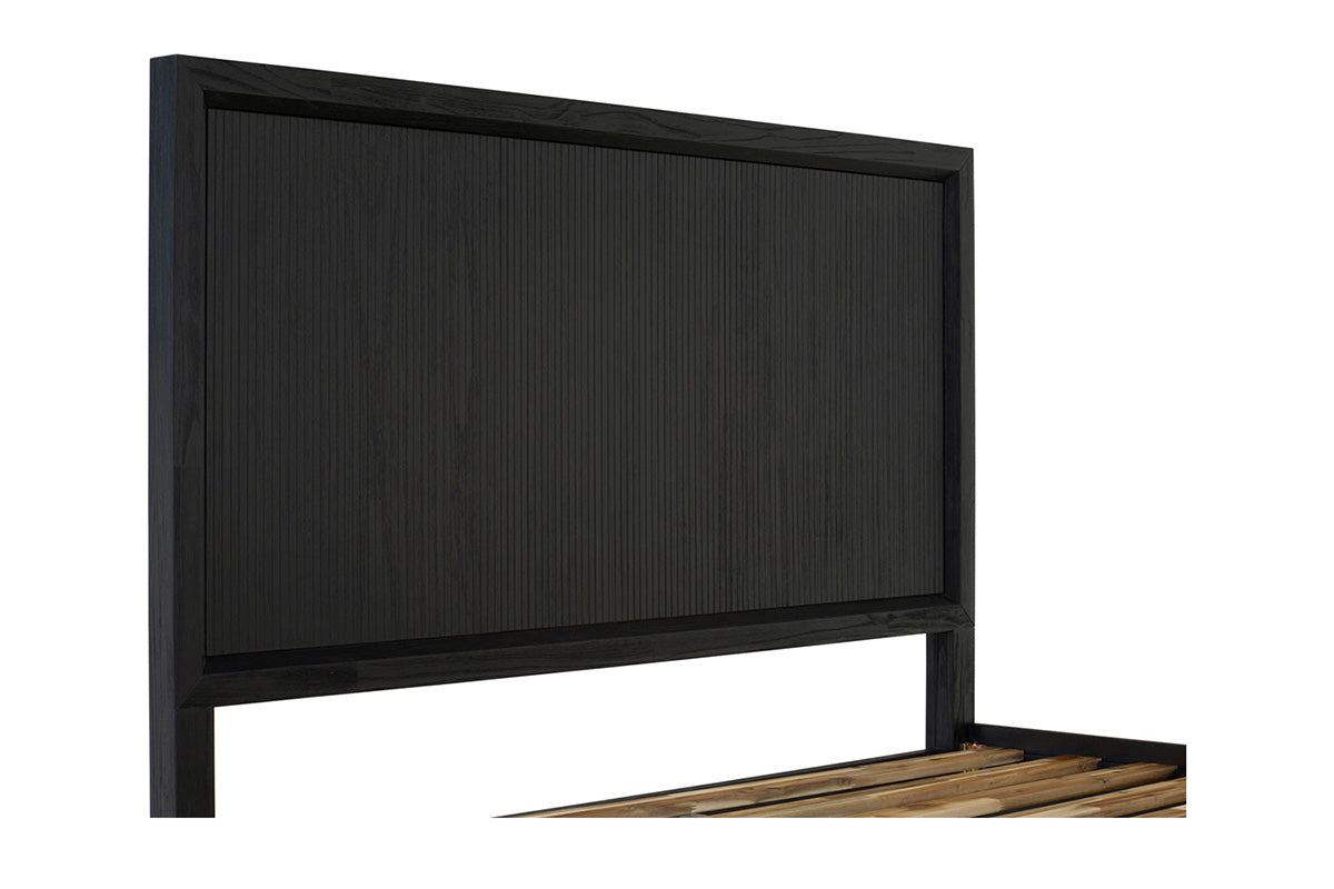 Teca Bed Frame | Super King | 6ft | Black