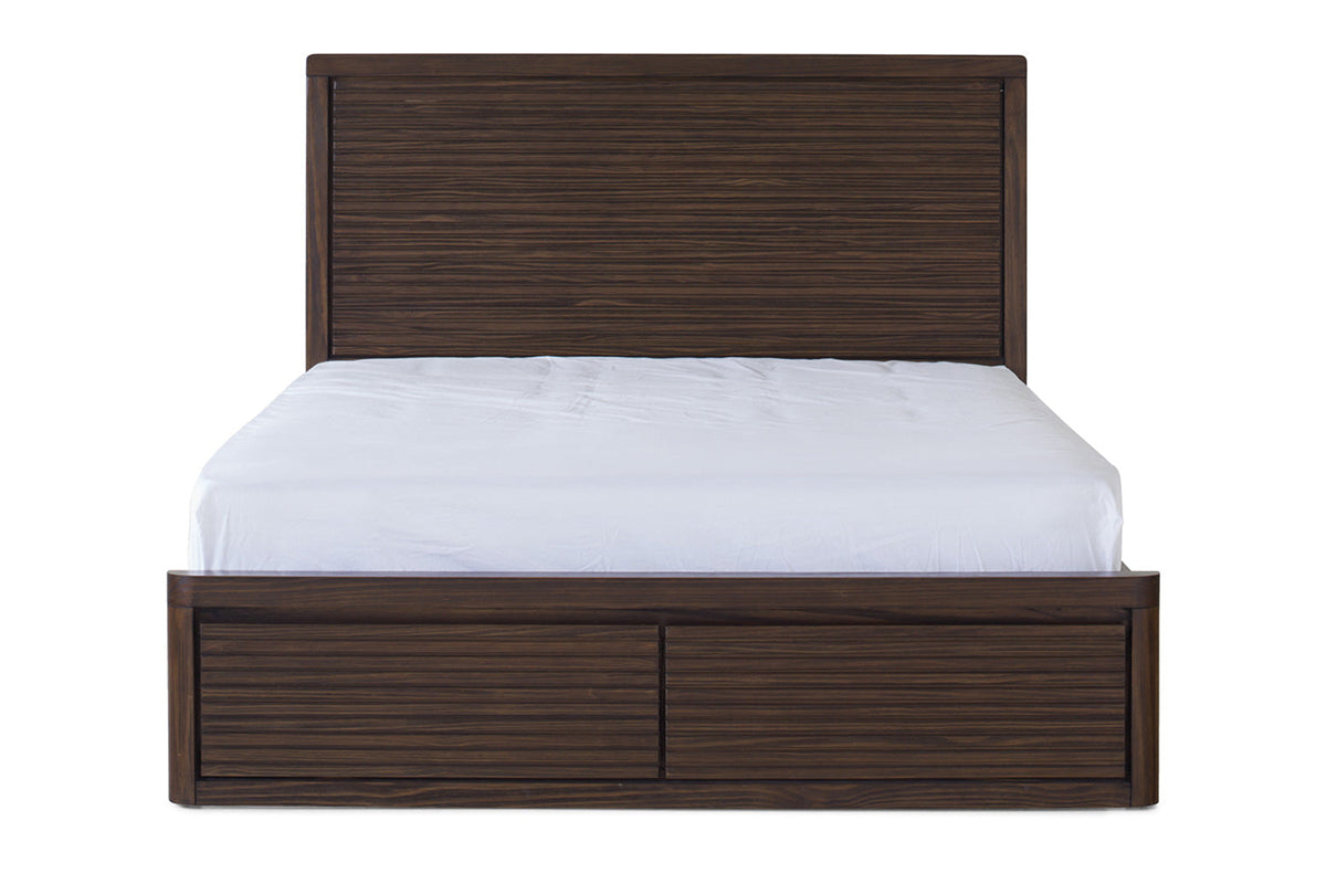 Brunswick Storage Bed Frame | King | 5ft | Deep Brown