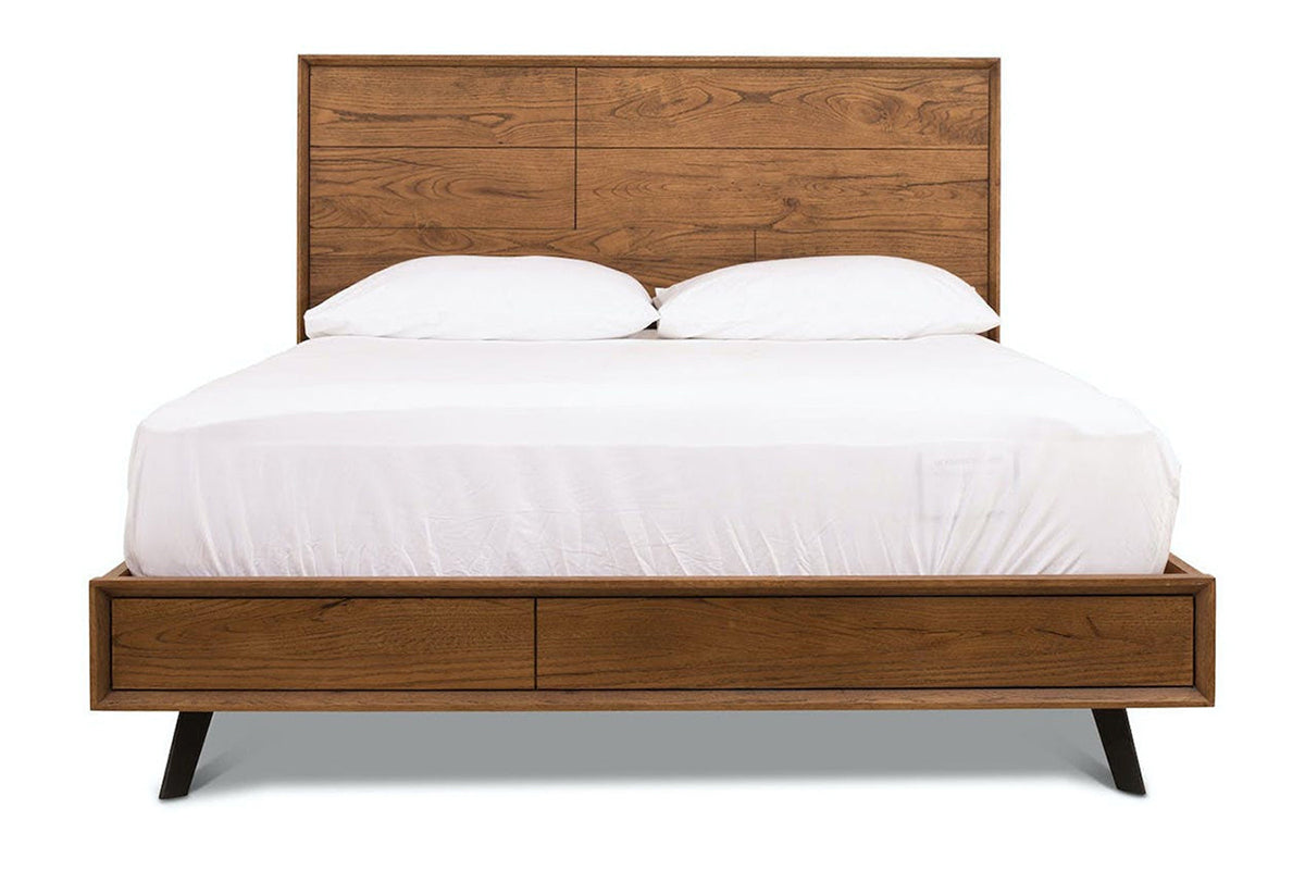 Hamilton Bed Frame | Double | 4ft6 | Aged Oak