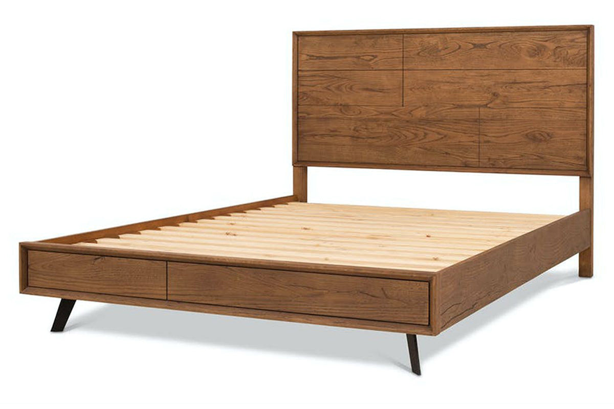 Hamilton Bed Frame | Double | 4ft6 | Aged Oak