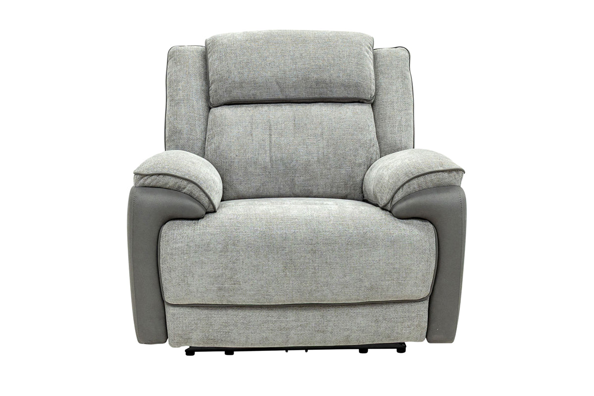 Marley Armchair | Power Recliner | Fabric | Grey