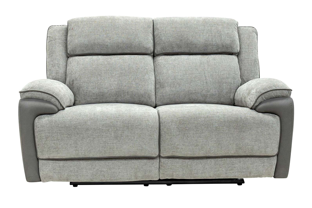 Marley 2 Seater Sofa | Power Recliner | Fabric | Grey