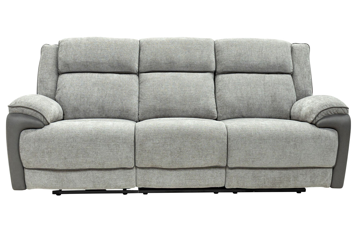 Marley 3 Seater Sofa | Power Recliner | Fabric | Grey