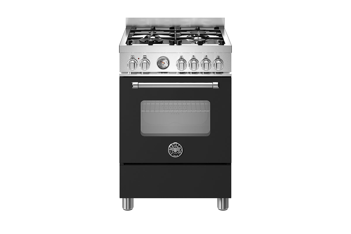Bertazzoni Master Series 60cm Freestanding Electric Range Cooker | MAS64L1ENEC | Black