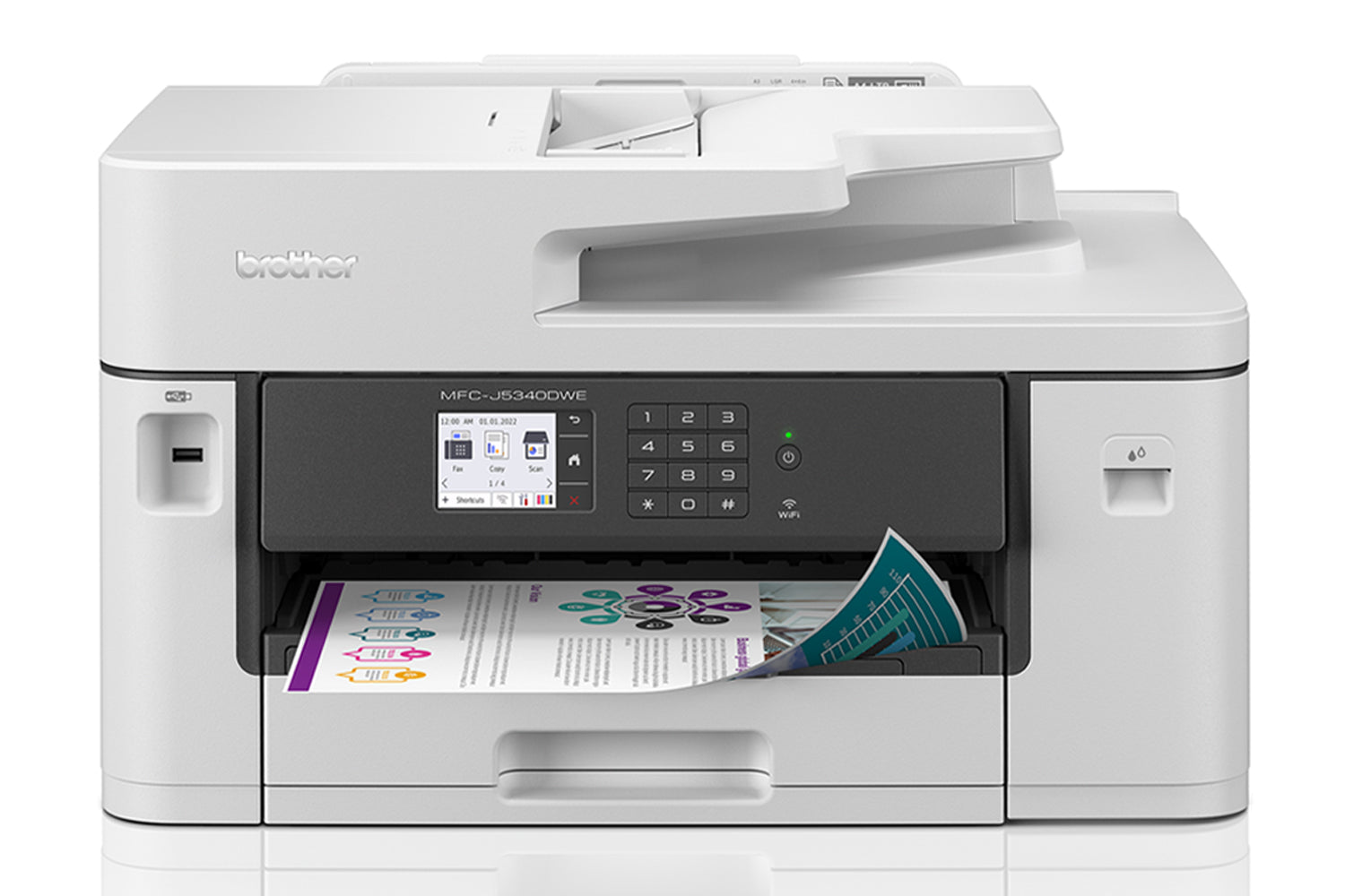 Brother A3 Inkjet Wireless All-in-One Printer | MFC-J5340DWEZU1