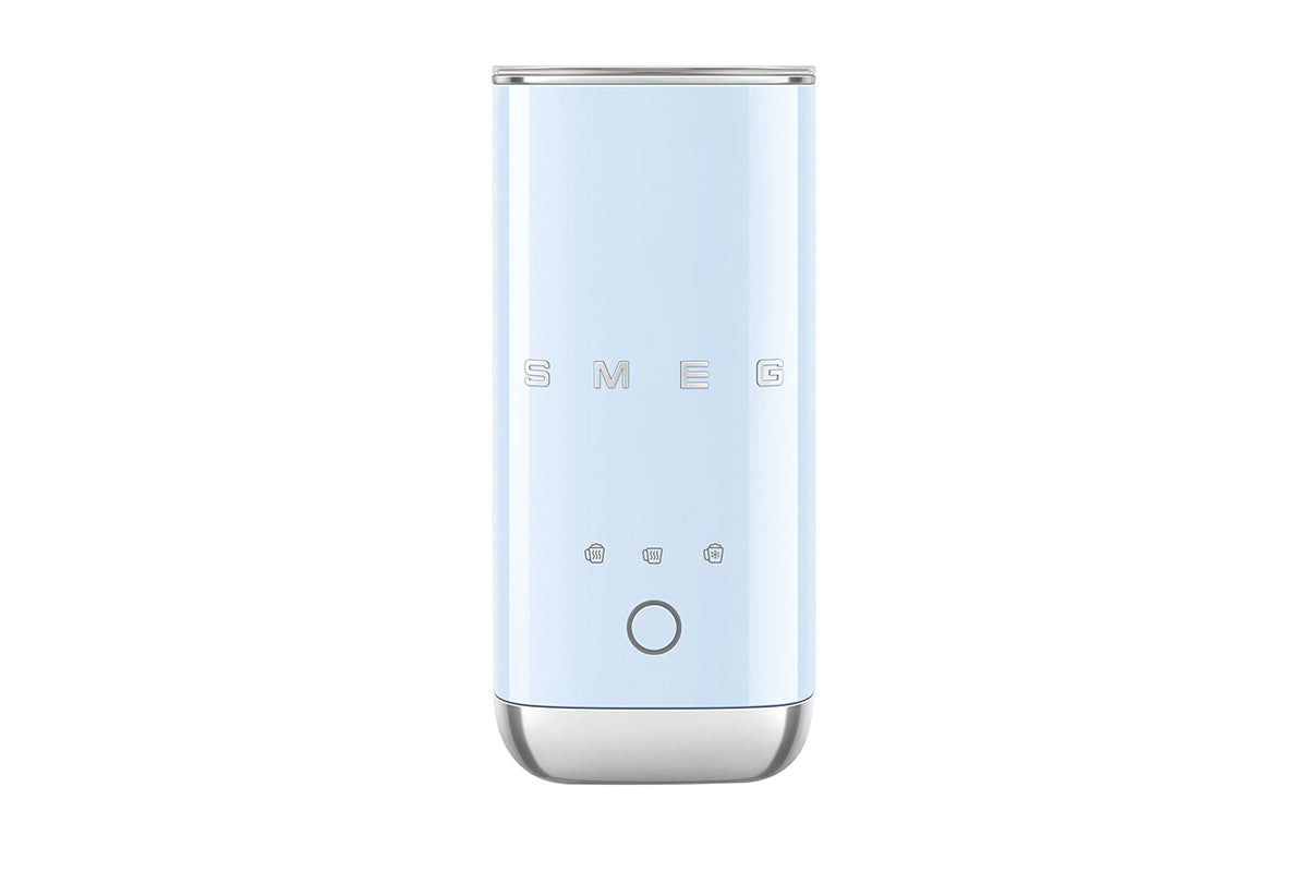 Smeg 50's Style Milk Frother | MFF02PBUK | Pastel Blue