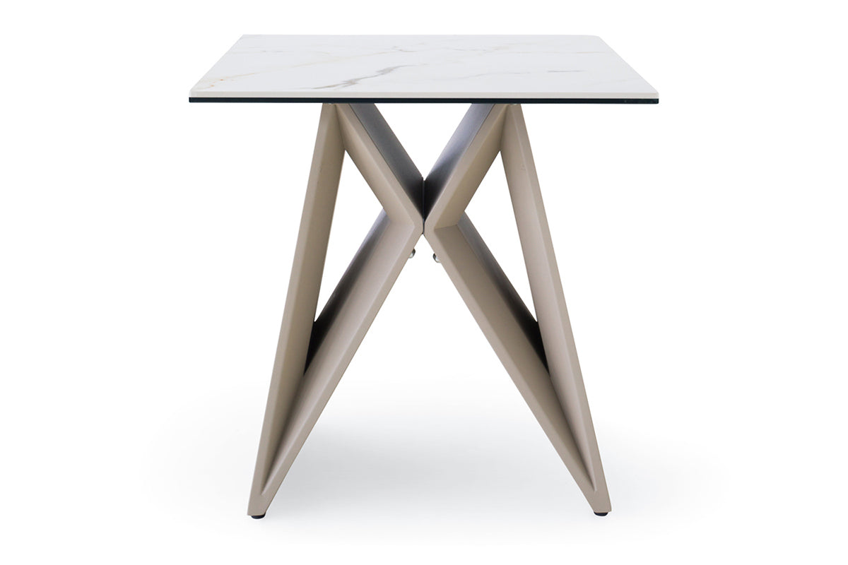 Milano Lamp Table | White