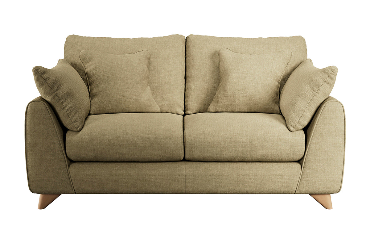 Sarah Petite Flexi 2 Seater Sofa | Fabric | Olive