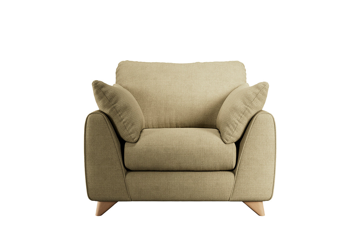 Sarah Chair Flexi Armchair | Fabric | Olive