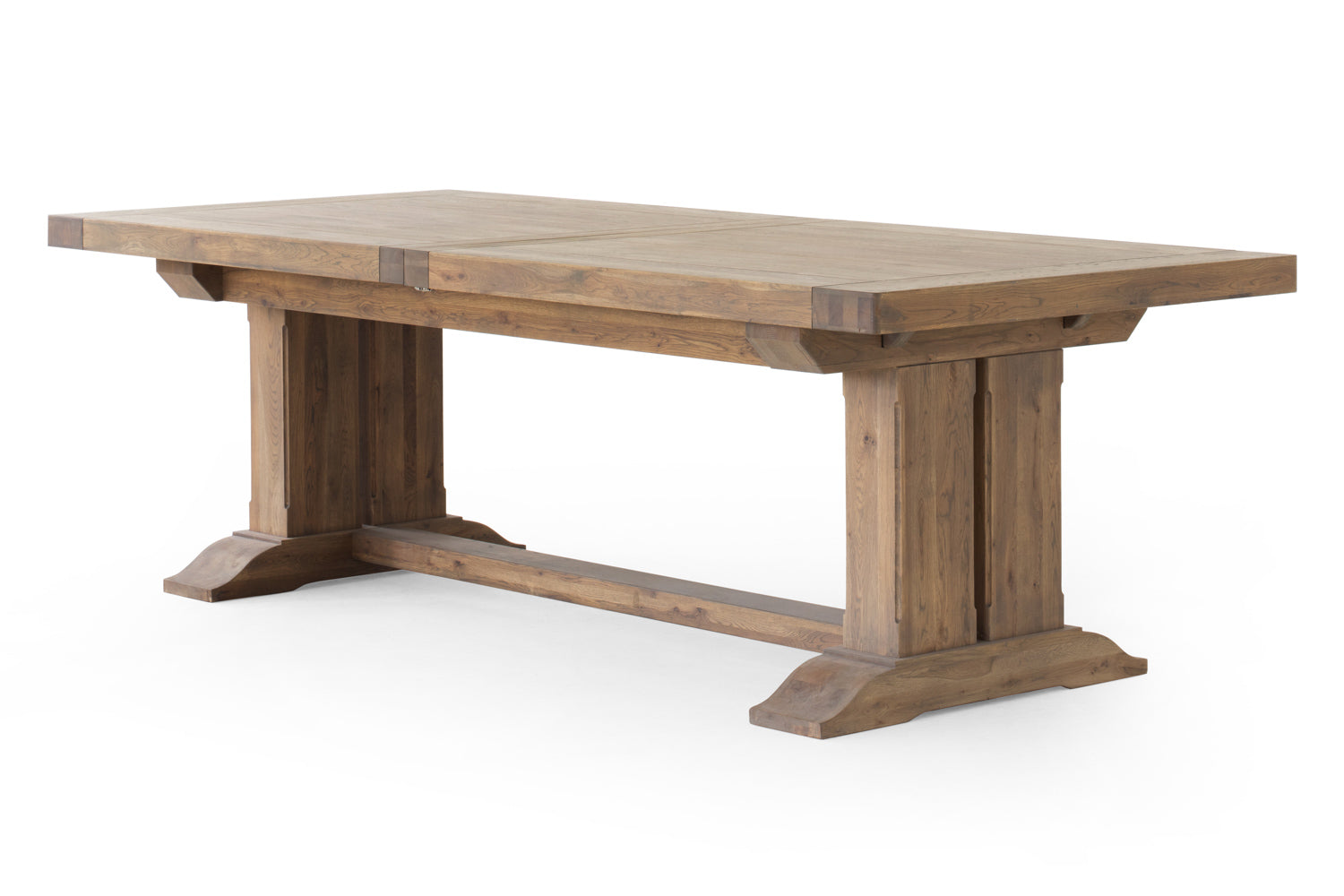 Monastery Rectangular Extending Dining Table | 250 - 330 cm | Brown