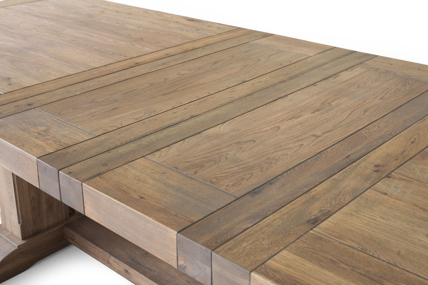 Monastery Rectangular Extending Dining Table | 250 - 330 cm | Brown