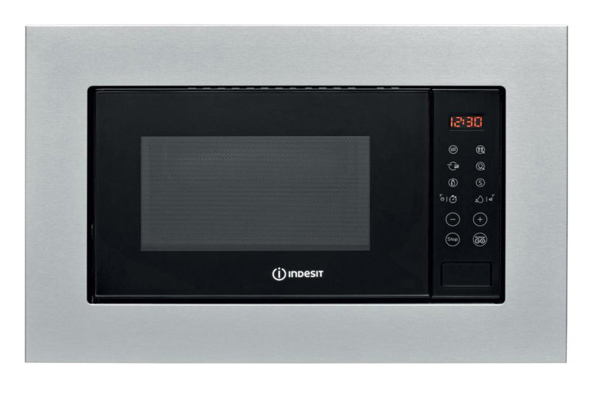Indesit 20L 800W Built-in Microwave | MWI120GX | Stainless Steel