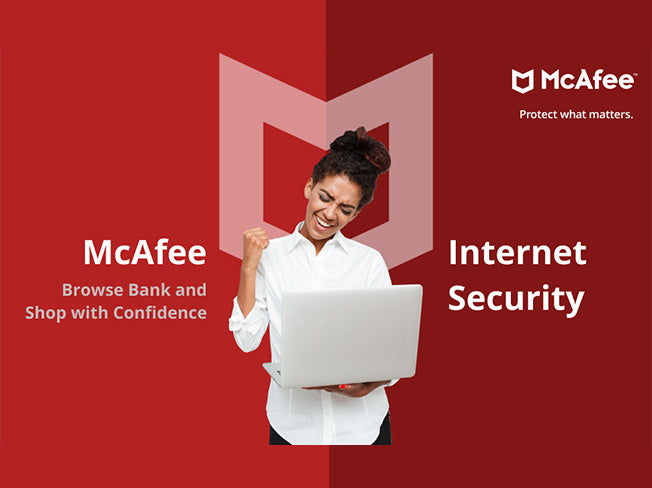 £50 off McAfee Internet Security when you buy a PC, tablet or mobile. Use code MCAFEE50.