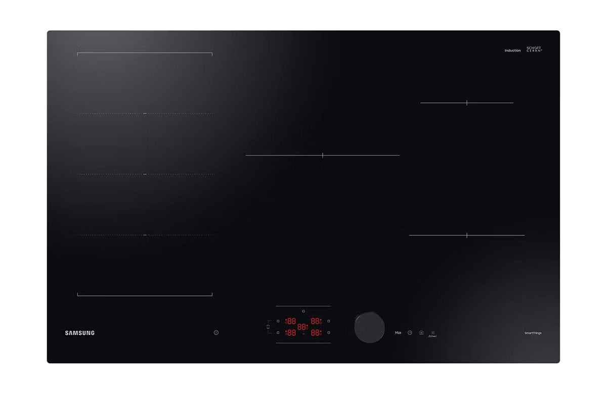 Samsung 80cm 4 Zones Induction Hob | NZ85C6058FK/U1 | Black