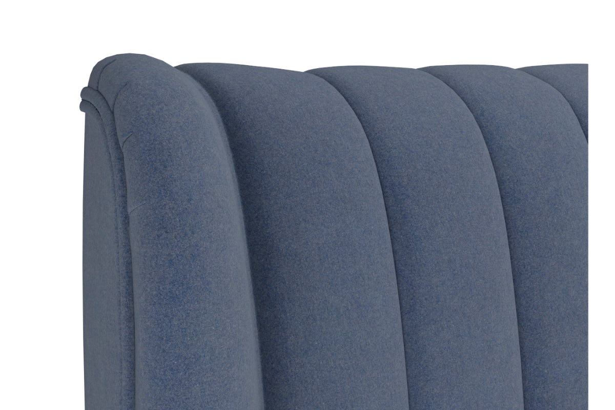 Tempur | Horton Ottoman Bed Frame | Super King | 6ft | Navy