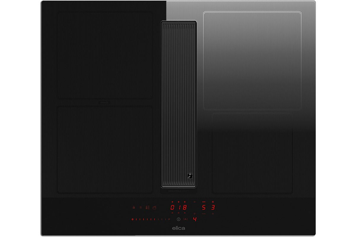 Elica NikolaTesla Velvet 60cm 4 Zones Induction Hob | NTVELVETRECBA60 | Black