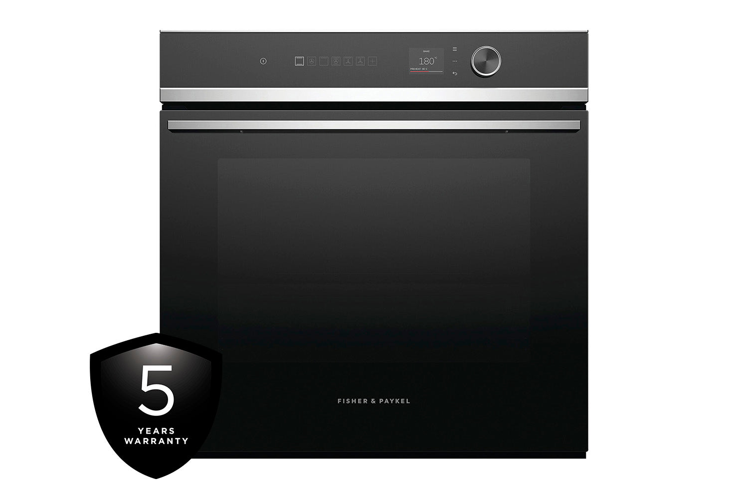 Fisher and Paykel Series 7 60cm Built-in Contemporary Pyrolytic Oven | OB60SD16PLX1
