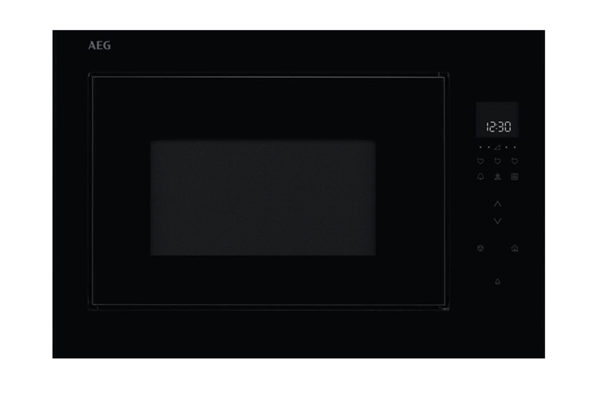 AEG 6000 Series 26L Built-in Microwave with Grill | OB6GM261UB | Black