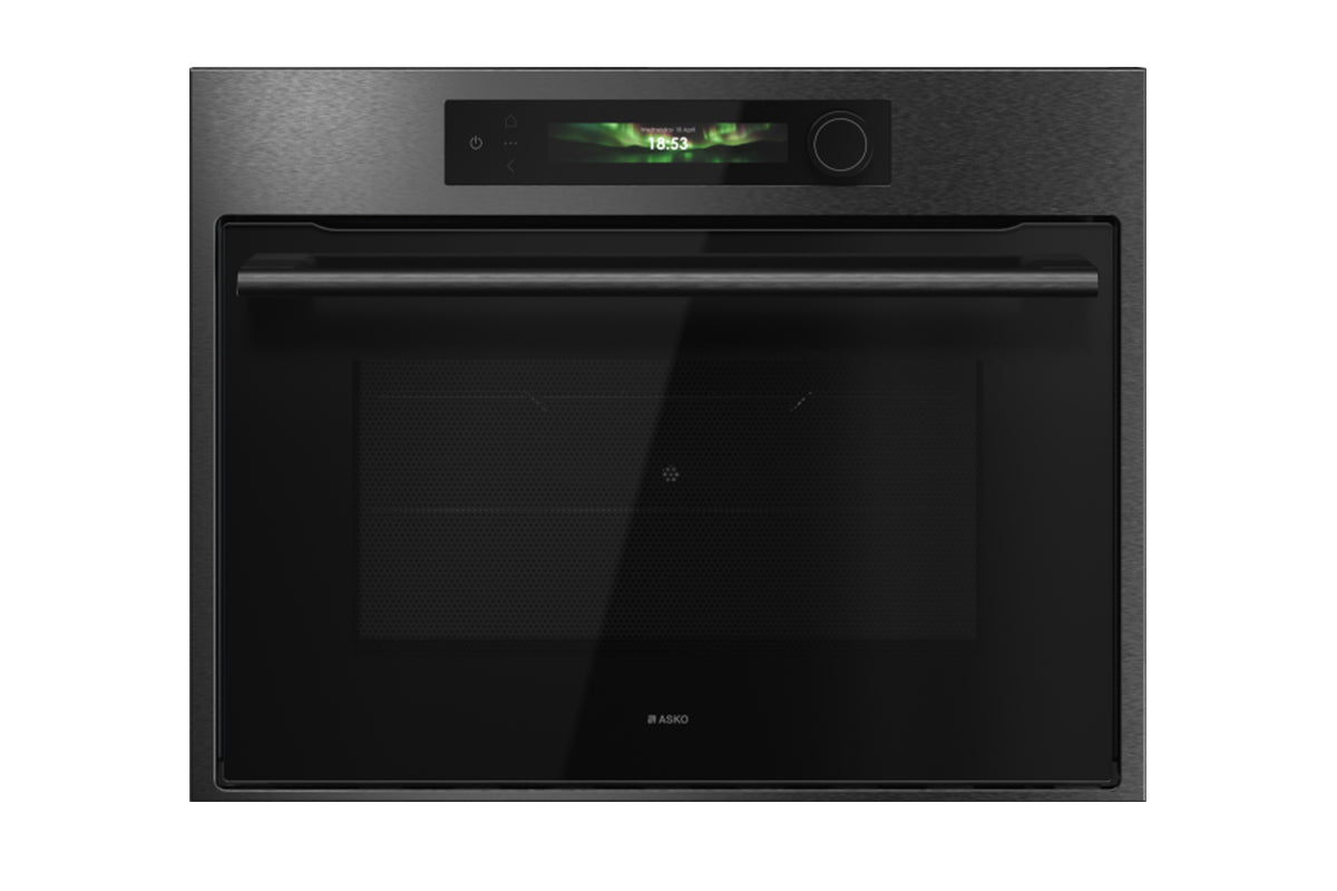 ASKO Series 6 Built-in Single Oven with Microwave | OCM64BSH | Black Stainless Steel