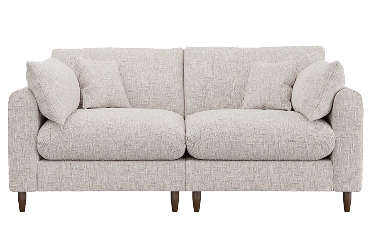 Olivia Split 3 Seater Sofa | Fabric | Odyssey Frost