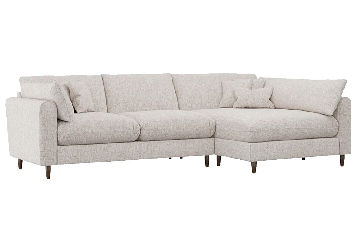 Olivia 4 Seater Sofa | Chaise | Fabric | Odyssey Frost