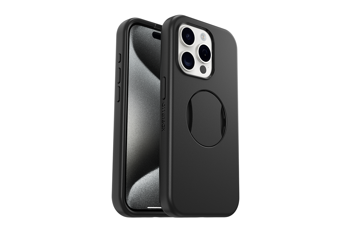 Ottebox Ottergrip Sym iPhone Pro 15 | Black | 77-93133