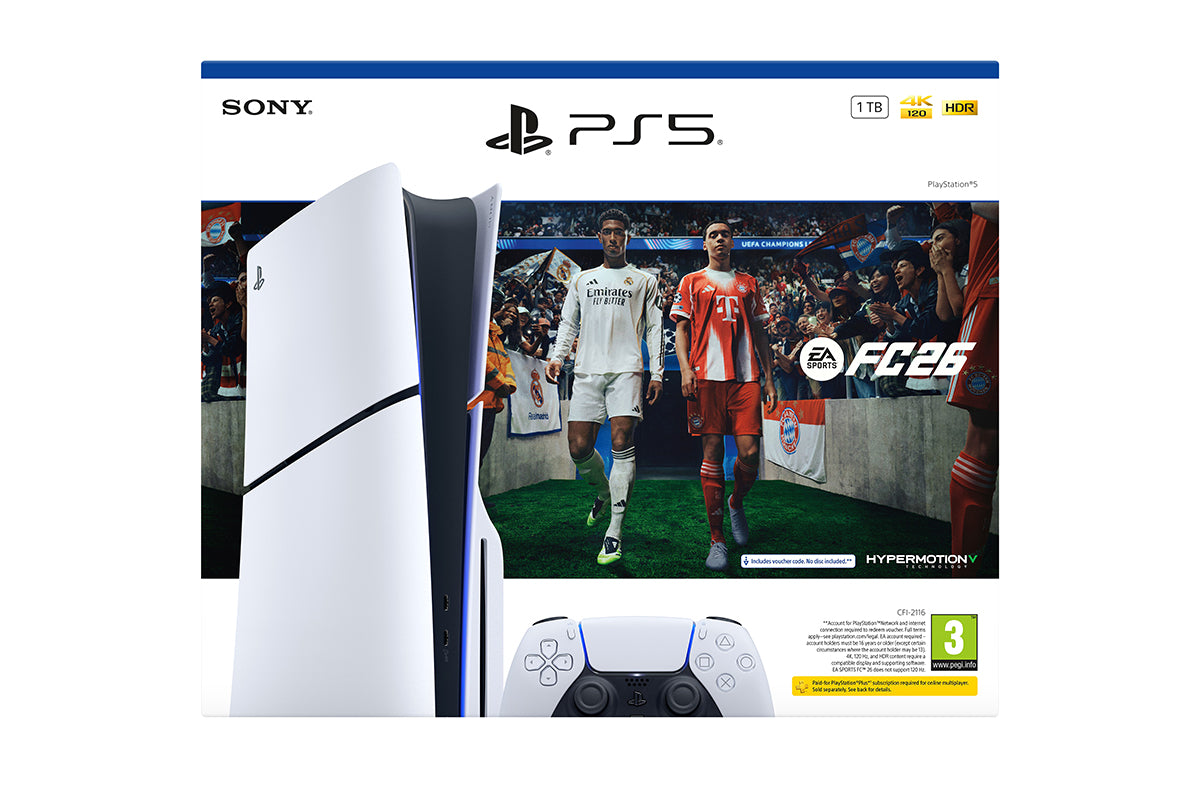Sony PlayStation 5 Console with EA Sports FC 26 Bundle | 1TB
