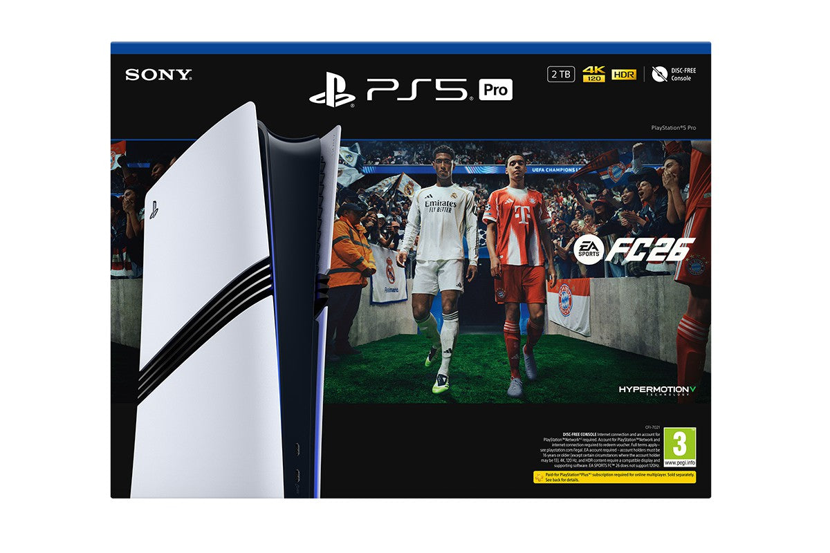 Sony PlayStation 5 Pro Console with EA Sports FC 26 Bundle | 2TB
