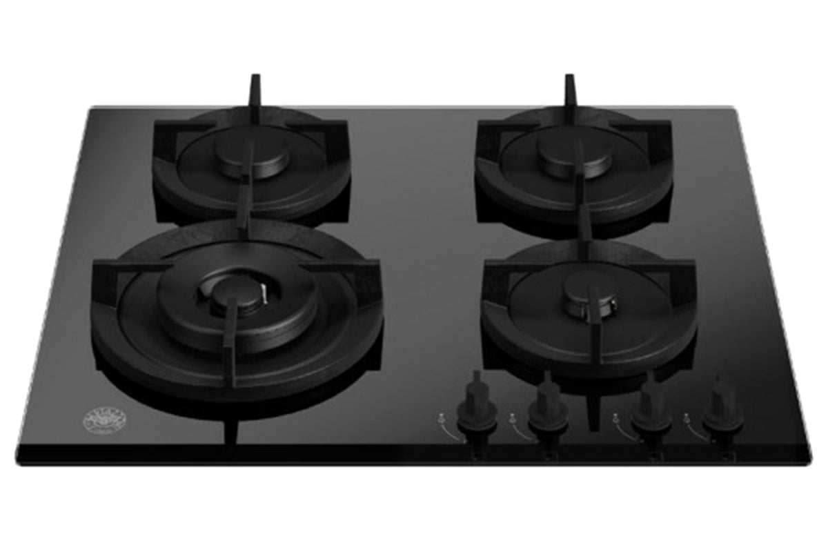 Bertazzoni Modern Series 60cm 4 Burners Gas Hob | P604LMODGNE | Black