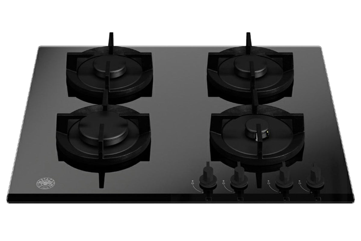 Bertazzoni Modern Series 60cm 4 Burners Gas Hob | P604MODGNE | Black