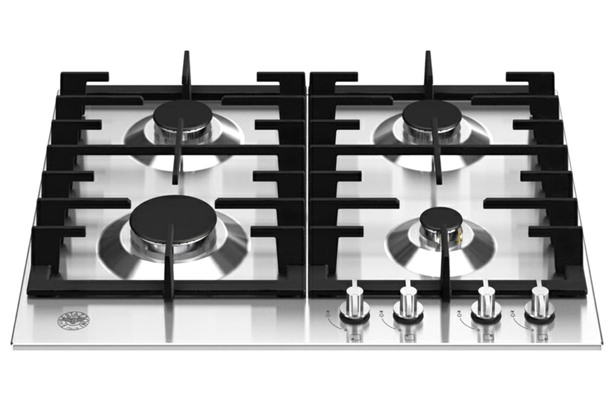 Bertazzoni Modern Series 60cm 4 Burners Gas Hob | P604MODX | Stainless Steel