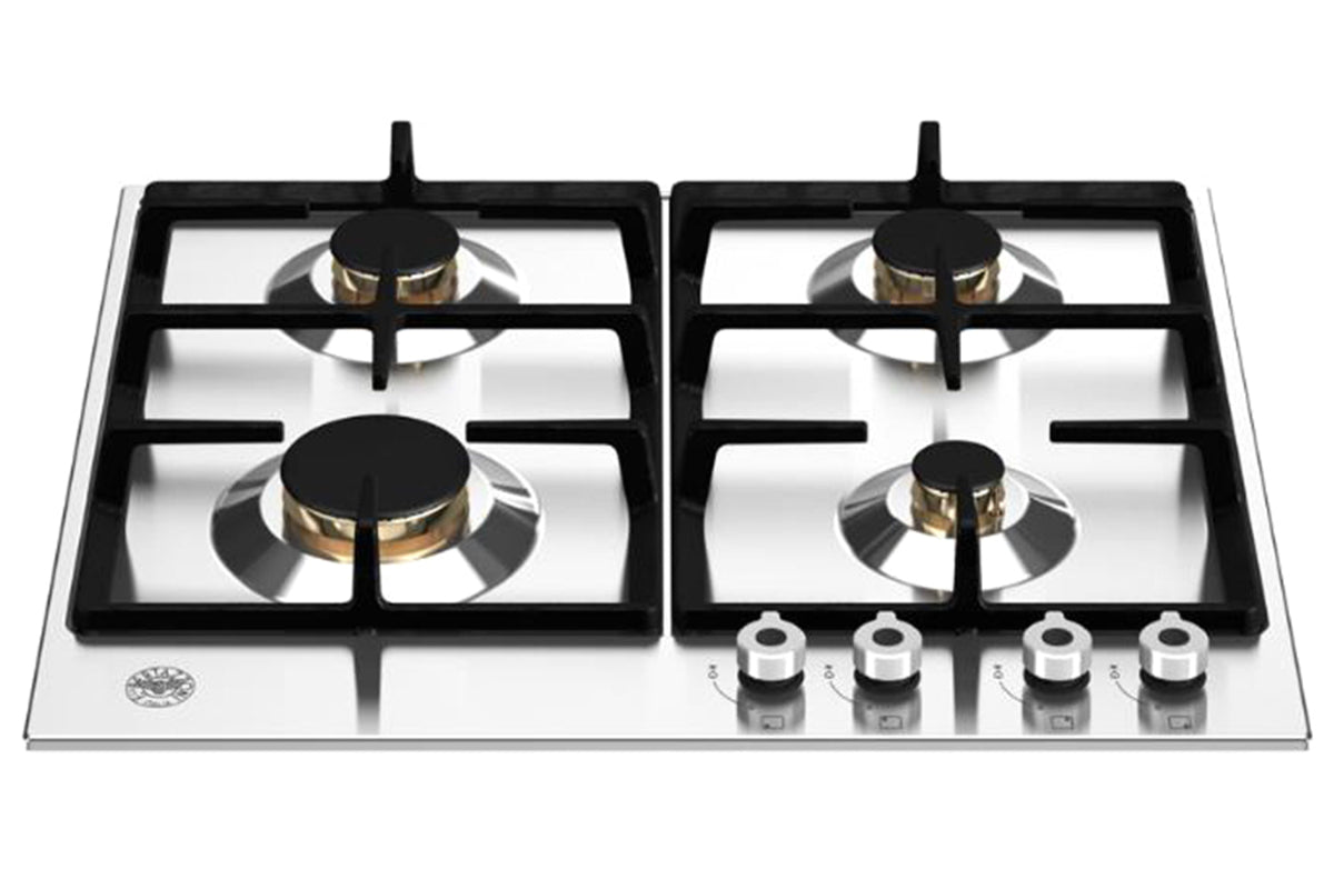 Bertazzoni Professional Series 60cm 4 Burners Gas Hob | P604PROX | Stainless Steel