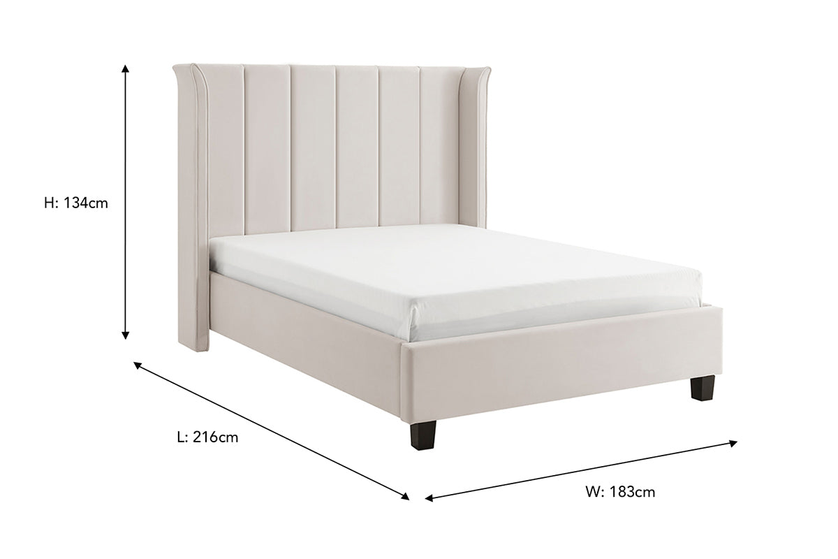 Sirius Bed Frame | King | 5ft | Natural