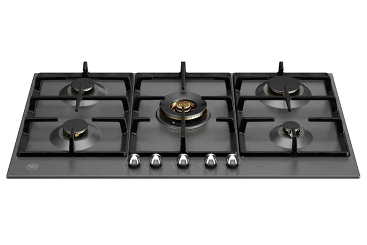 Bertazzoni Modern Series 75cm 5 Burners Gas Hob | P755CMODNE | Matt Black