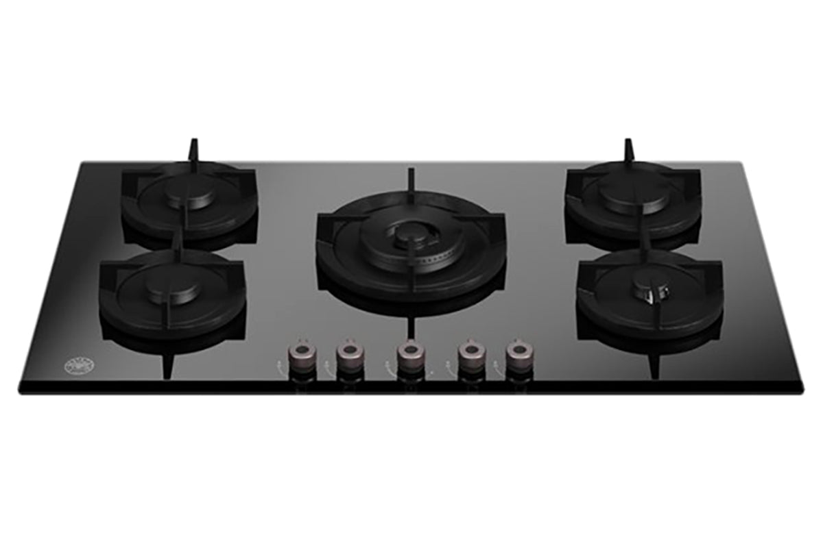 Bertazzoni Professional Series 90cm 5 Burners Gas Hob | P905CPROGNE | Black