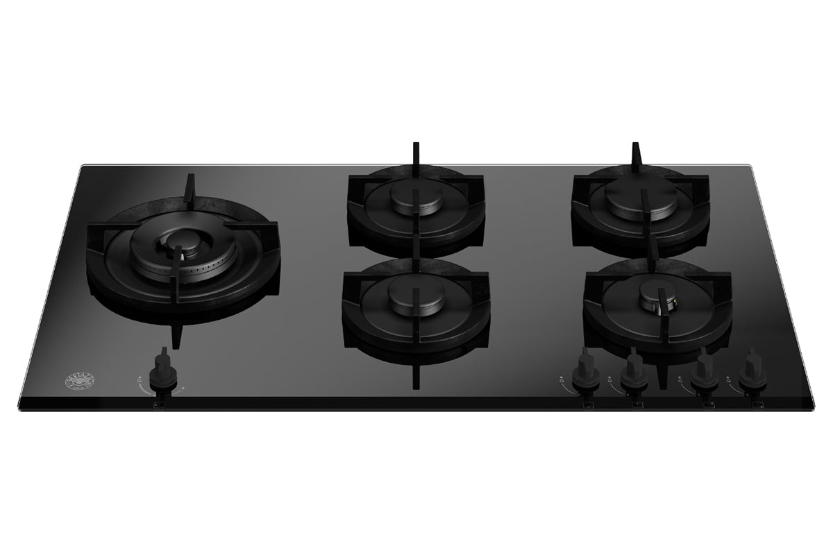 Bertazzoni Modern Series 90cm 5 Burners Gas Hob | P905LMODGNE | Black