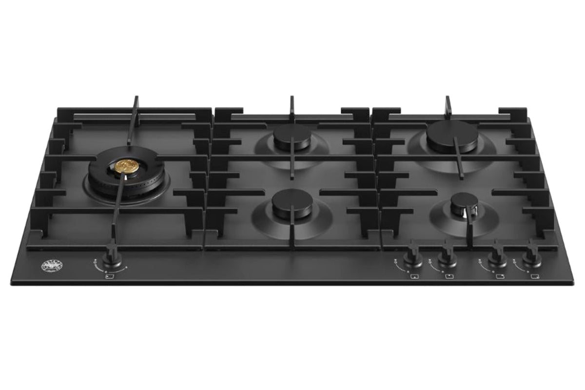 Bertazzoni Modern Series 90cm 5 Burners Gas Hob | P905LMODNE | Matt Black