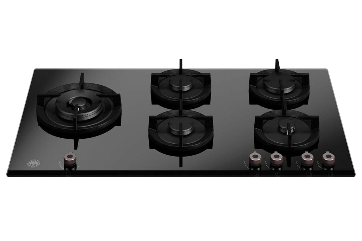 Bertazzoni Professional Series 90cm 5 Burners Gas Hob | P905LPROGNE | Black