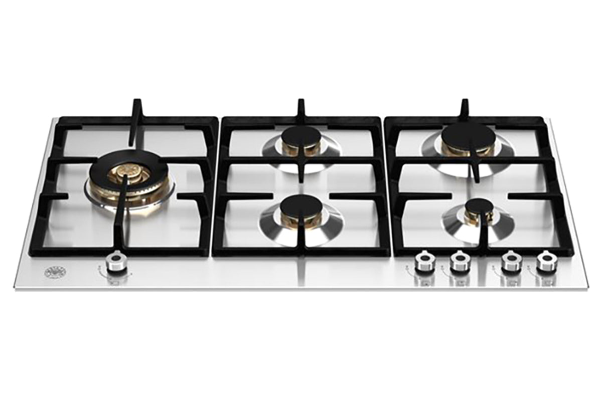 Bertazzoni Professional Series 90cm 5 Burners Gas Hob | P905LPROX | Stainless Steel
