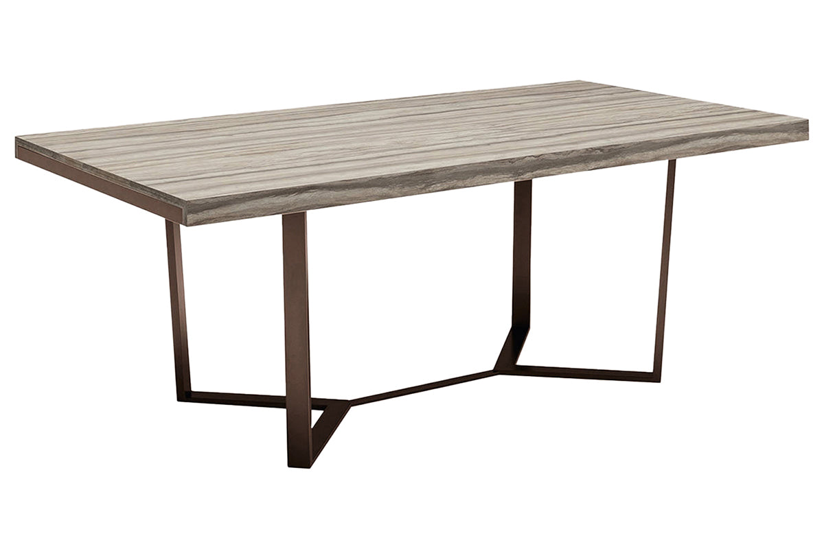 Jupiter Rectangular Extendable Dining Table | 160 cm | Brown