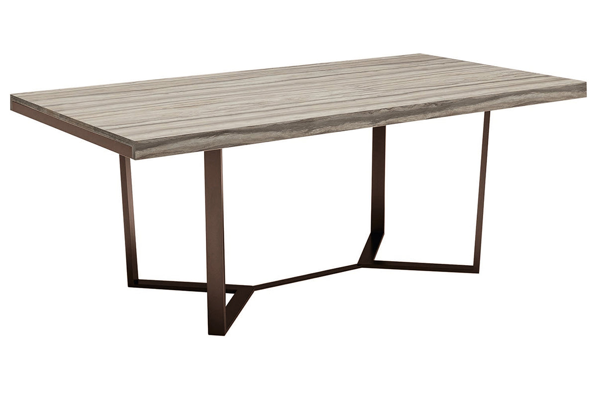 Jupiter Rectangular Extendable Dining Table | 205 cm | Brown