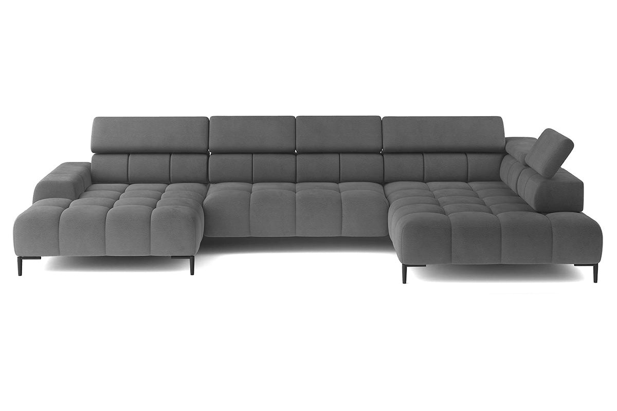 Cassie Chaise Sofa | Power Recliner | Extra Large | Fabric | Colour Options
